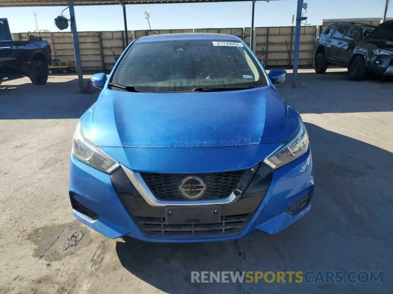 5 Фотография поврежденного автомобиля 3N1CN8EV3ML885663 NISSAN VERSA 2021