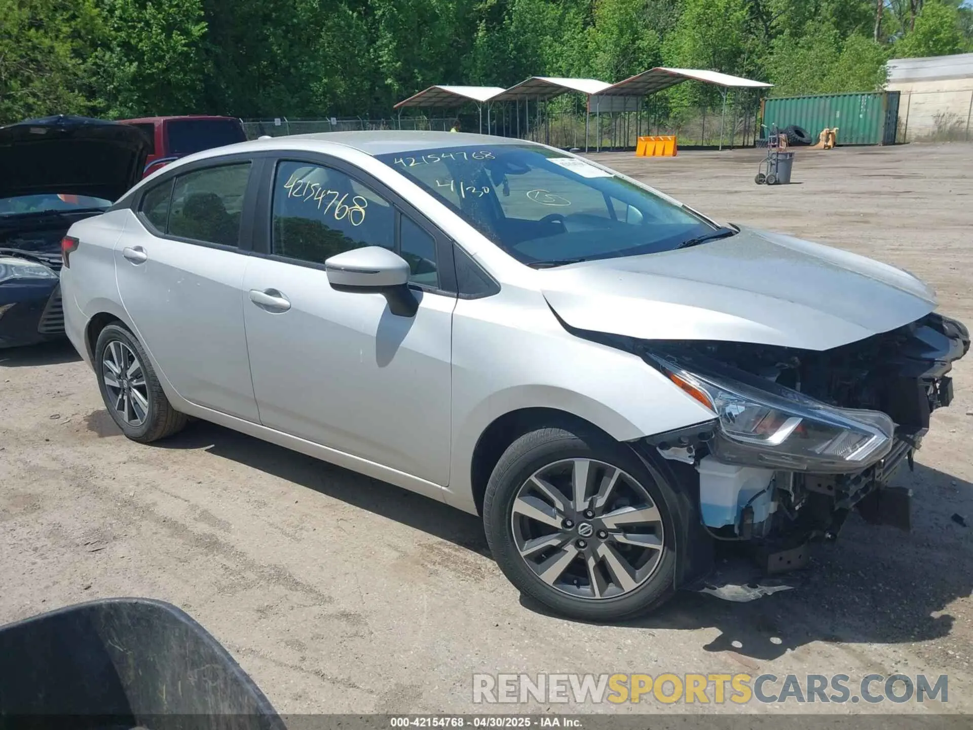 1 Фотография поврежденного автомобиля 3N1CN8EV3ML889650 NISSAN VERSA 2021