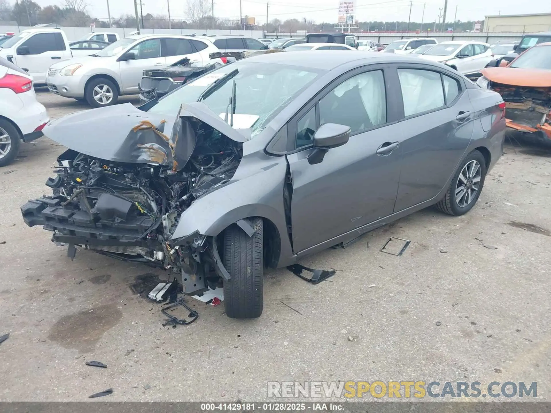 2 Фотография поврежденного автомобиля 3N1CN8EV3ML893214 NISSAN VERSA 2021
