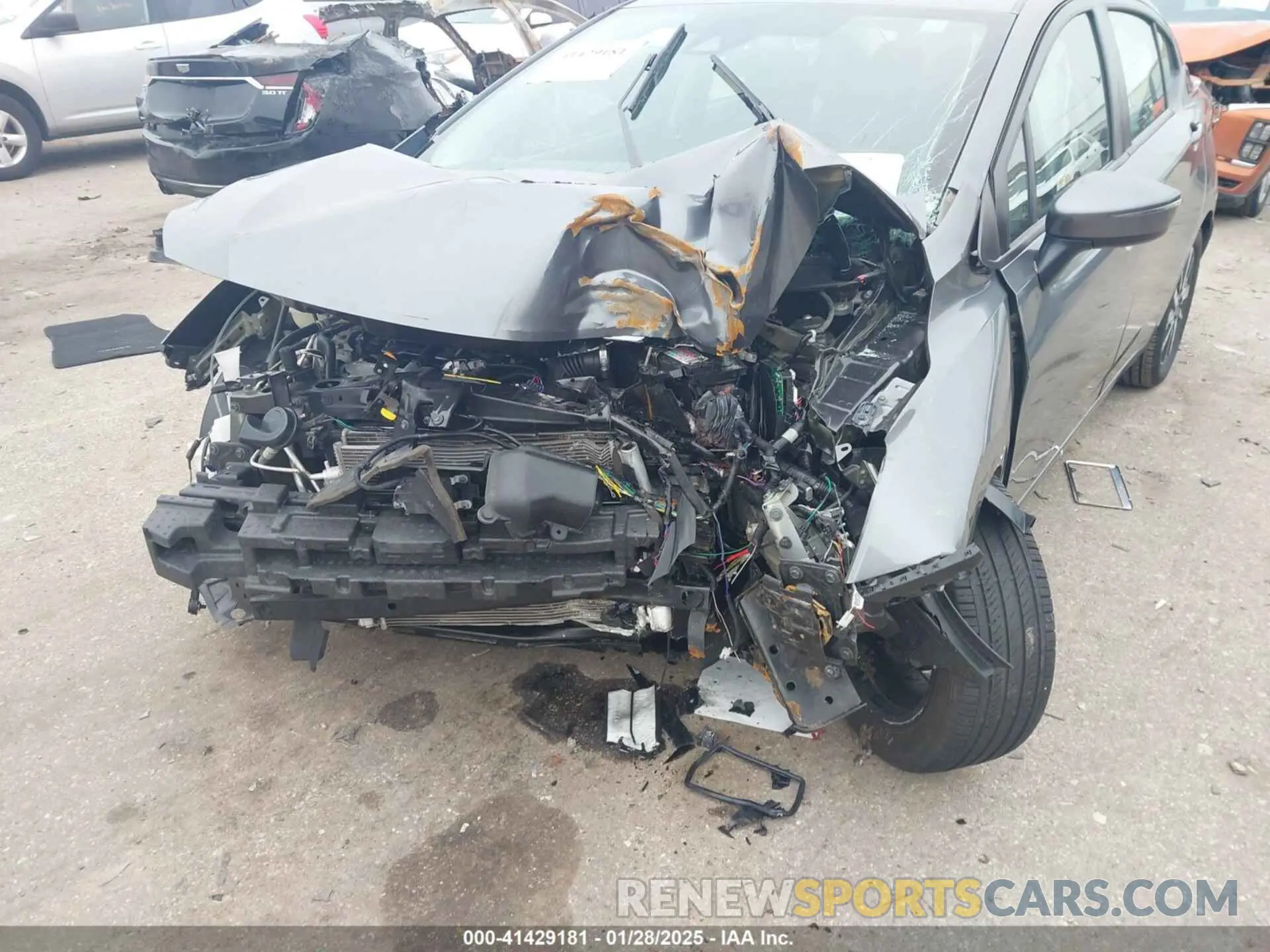 6 Фотография поврежденного автомобиля 3N1CN8EV3ML893214 NISSAN VERSA 2021