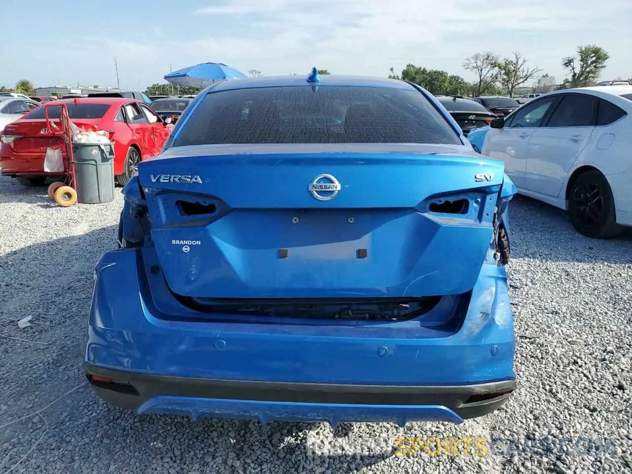 6 Photograph of a damaged car 3N1CN8EV3ML918824 NISSAN VERSA 2021