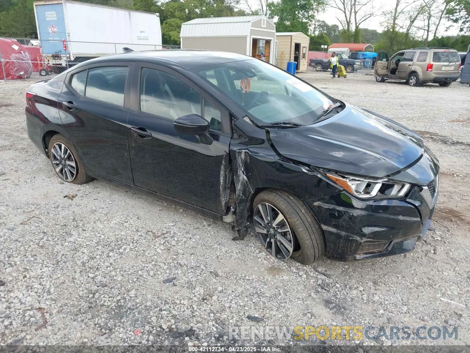 1 Фотография поврежденного автомобиля 3N1CN8EV4ML828078 NISSAN VERSA 2021