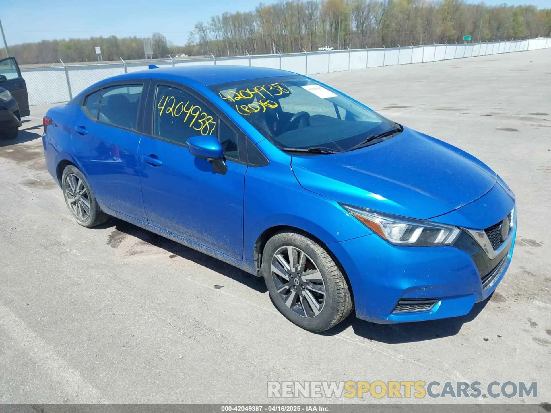 1 Фотография поврежденного автомобиля 3N1CN8EV4ML844328 NISSAN VERSA 2021