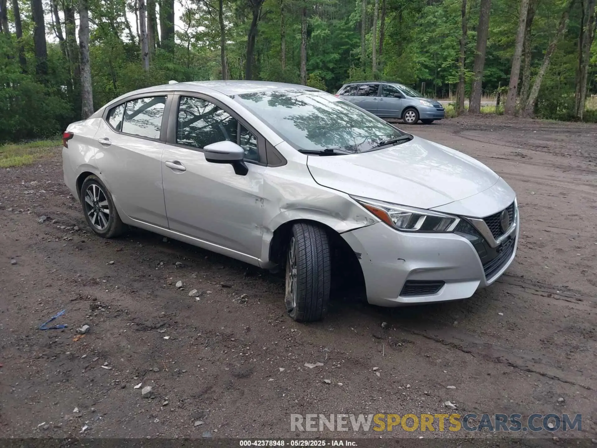 1 Photograph of a damaged car 3N1CN8EV4ML846659 NISSAN VERSA 2021