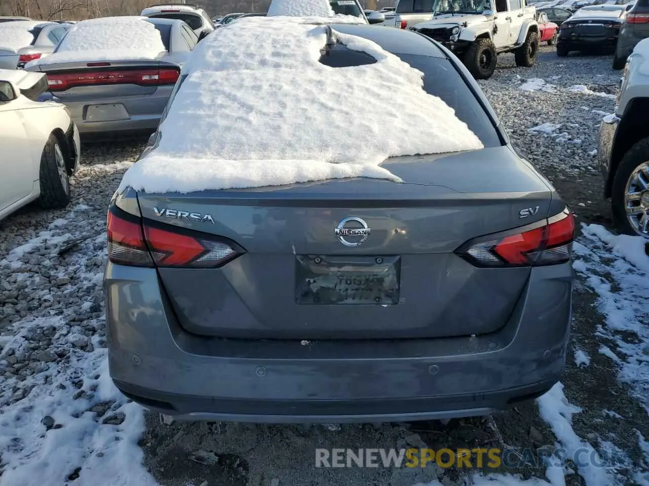 6 Фотография поврежденного автомобиля 3N1CN8EV4ML860951 NISSAN VERSA 2021