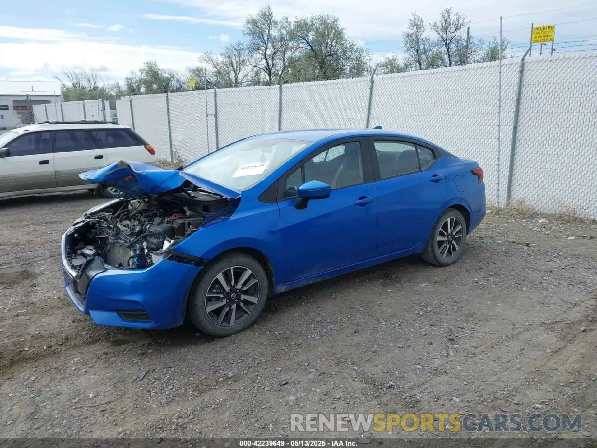 2 Photograph of a damaged car 3N1CN8EV4ML860982 NISSAN VERSA 2021