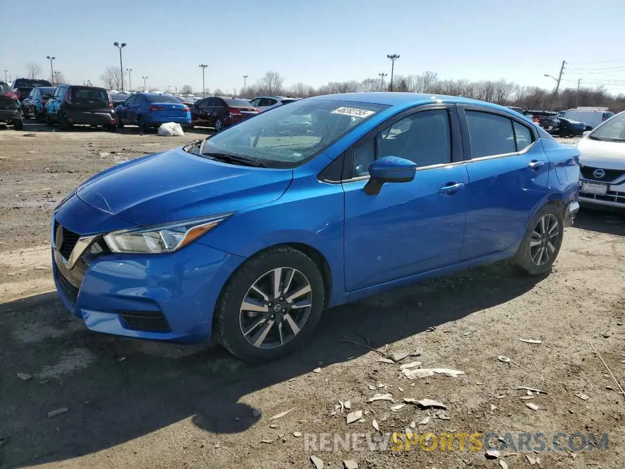 1 Photograph of a damaged car 3N1CN8EV4ML866118 NISSAN VERSA 2021