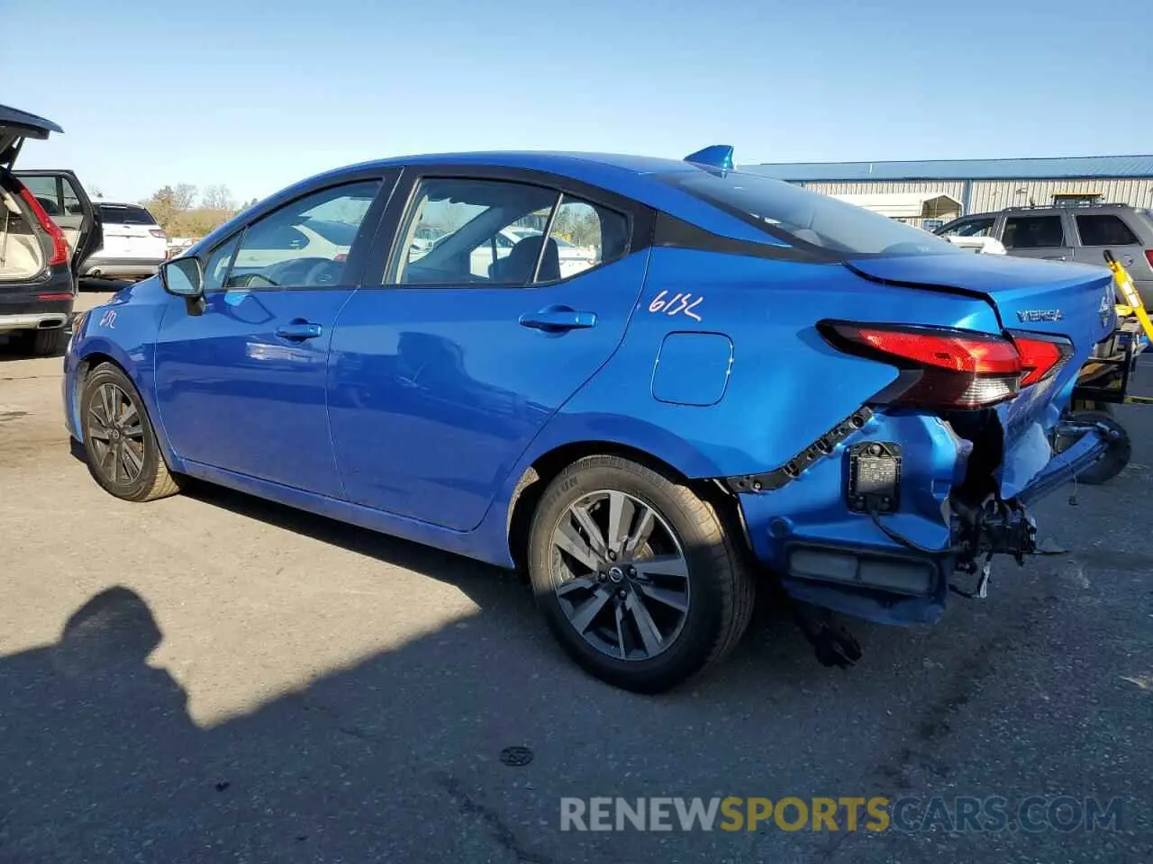 2 Photograph of a damaged car 3N1CN8EV4ML866846 NISSAN VERSA 2021