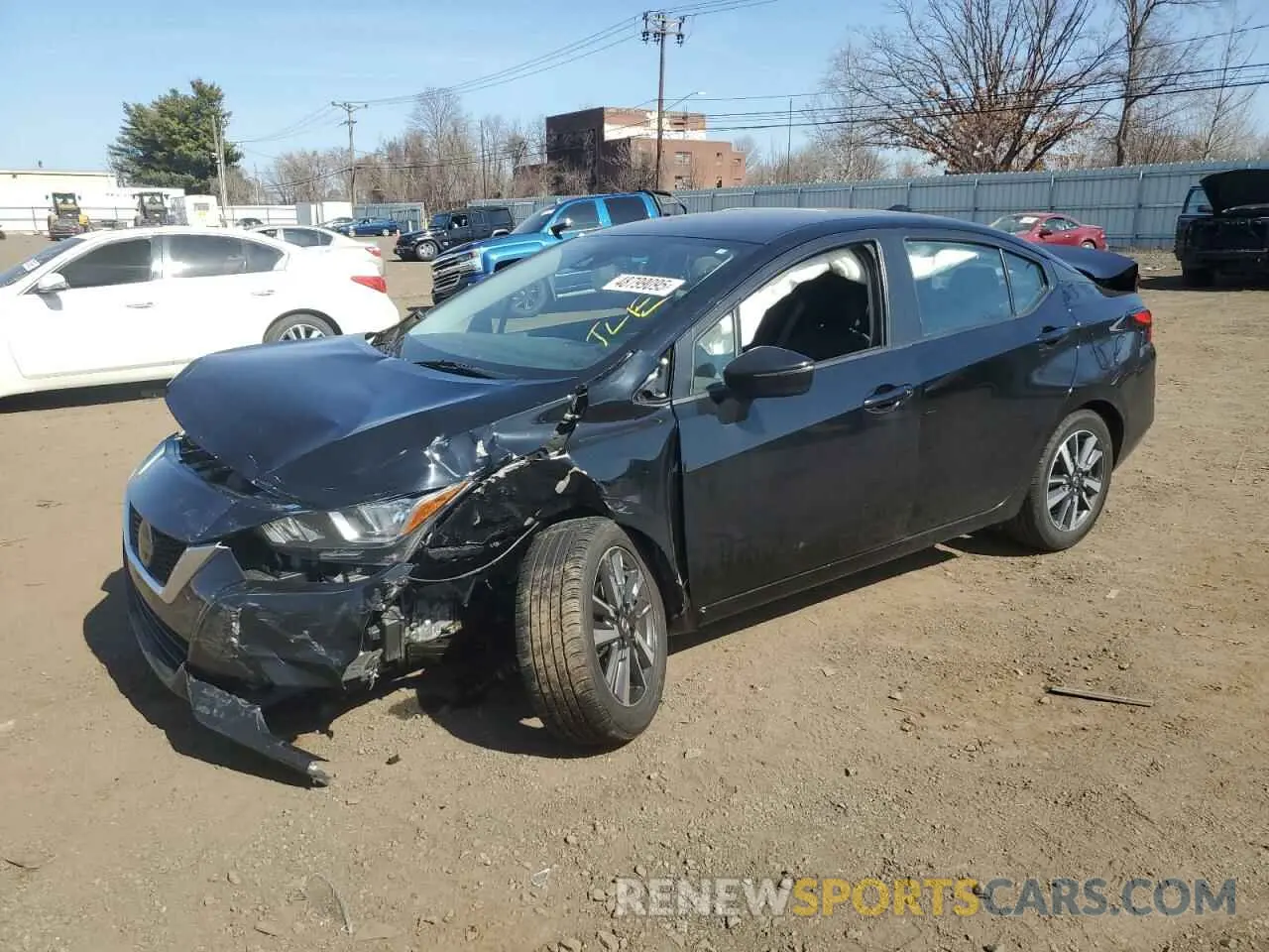 1 Фотография поврежденного автомобиля 3N1CN8EV4ML868192 NISSAN VERSA 2021