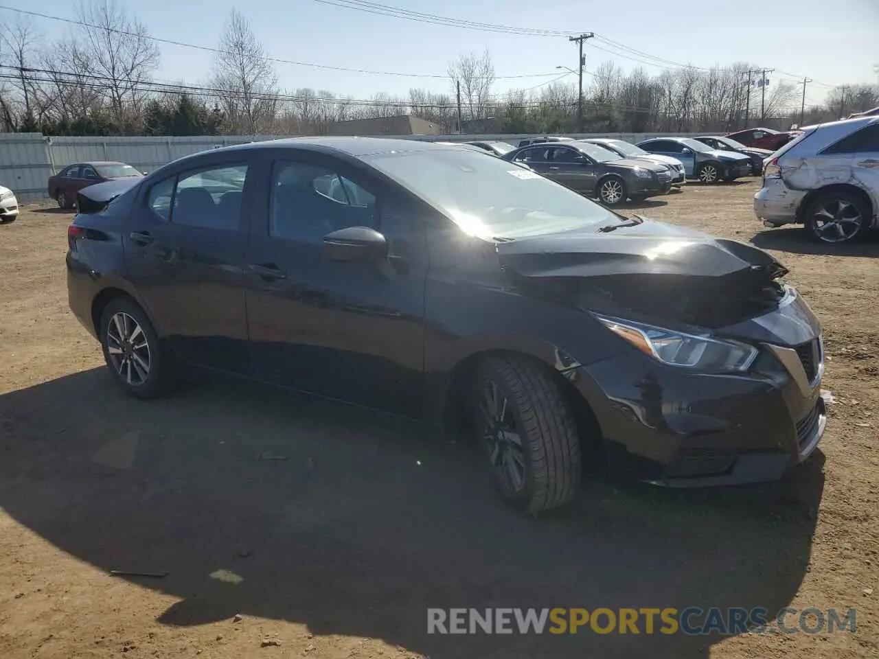 4 Фотография поврежденного автомобиля 3N1CN8EV4ML868192 NISSAN VERSA 2021