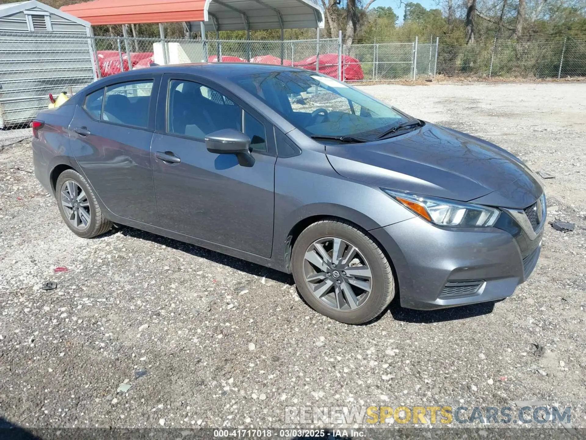 1 Photograph of a damaged car 3N1CN8EV4ML885218 NISSAN VERSA 2021