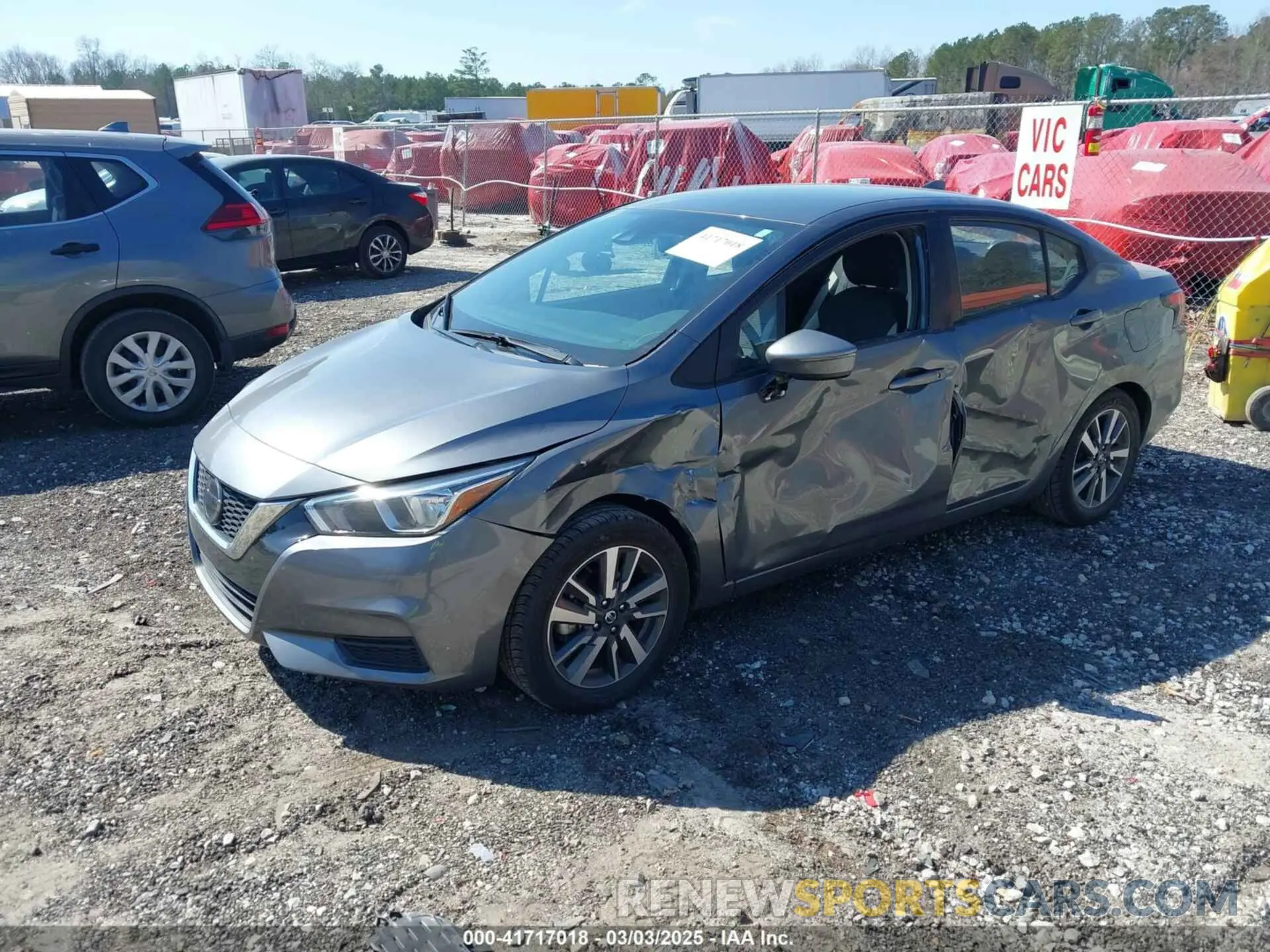 2 Photograph of a damaged car 3N1CN8EV4ML885218 NISSAN VERSA 2021