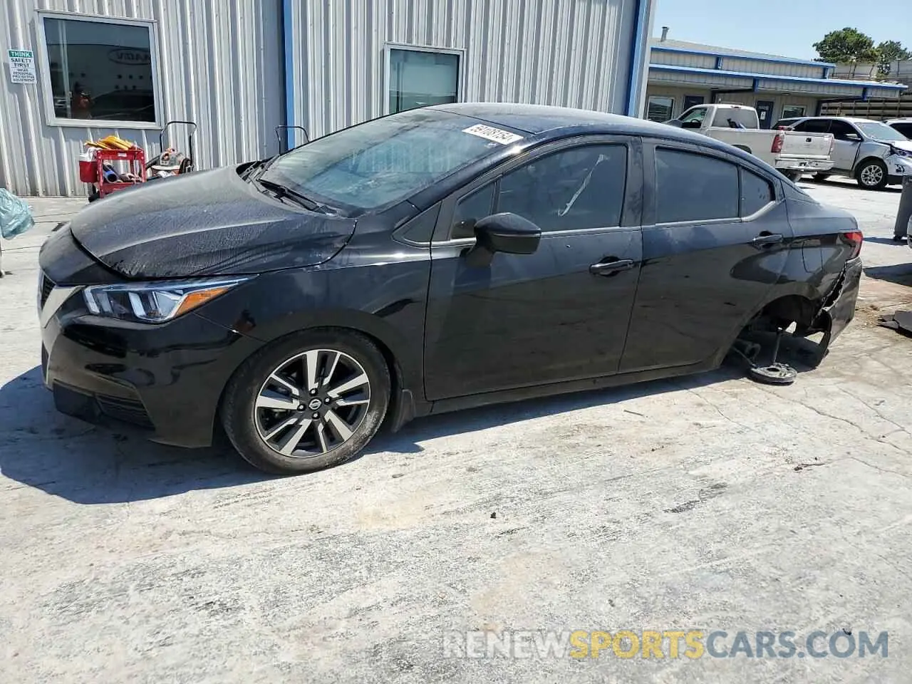 1 Photograph of a damaged car 3N1CN8EV4ML925796 NISSAN VERSA 2021
