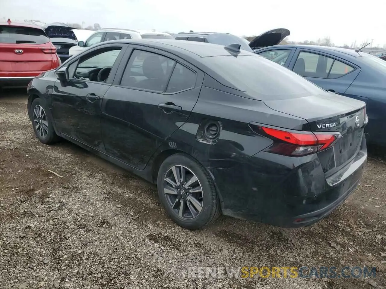2 Photograph of a damaged car 3N1CN8EV5ML832186 NISSAN VERSA 2021