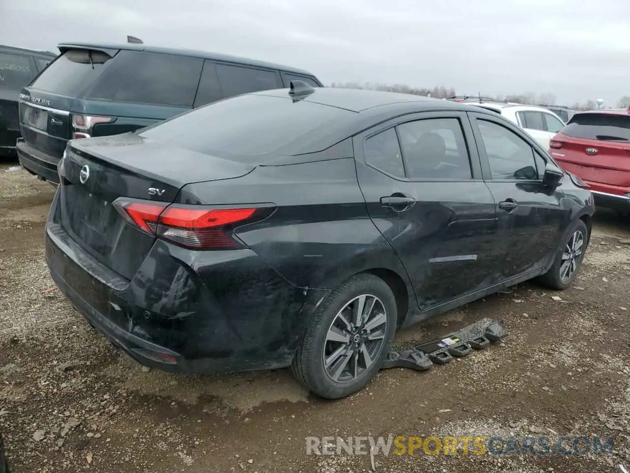 3 Photograph of a damaged car 3N1CN8EV5ML832186 NISSAN VERSA 2021