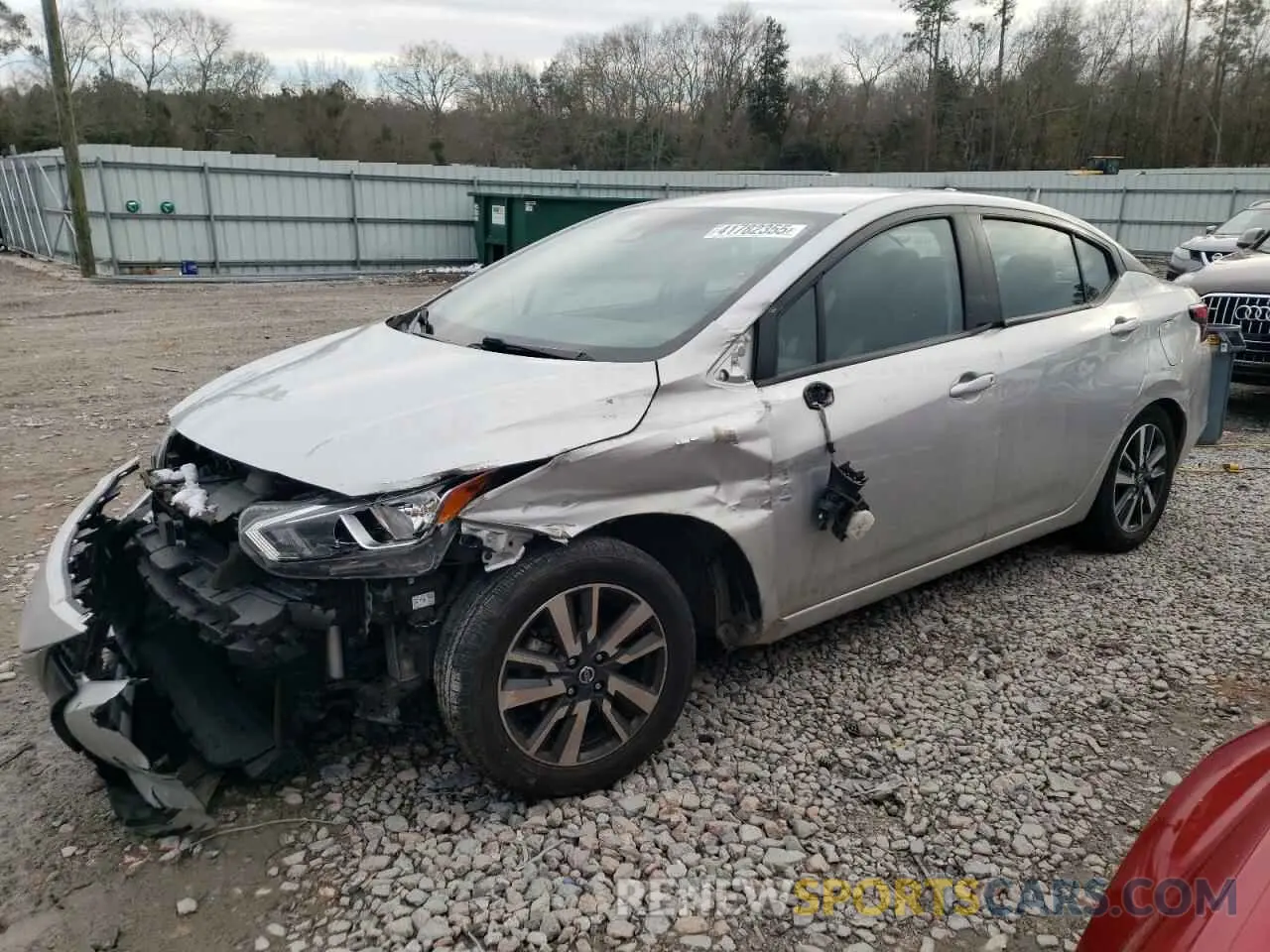1 Photograph of a damaged car 3N1CN8EV5ML833791 NISSAN VERSA 2021