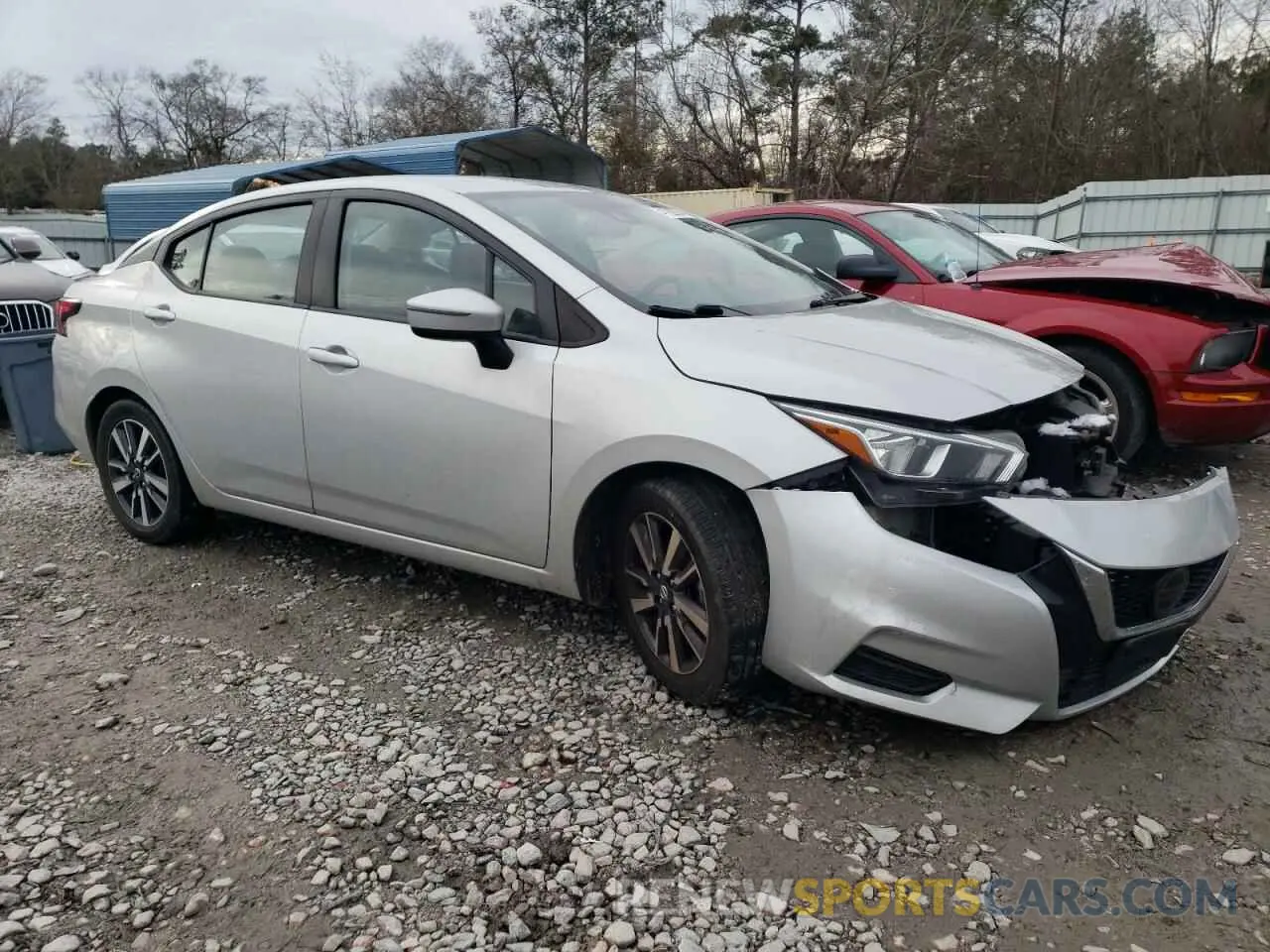 4 Photograph of a damaged car 3N1CN8EV5ML833791 NISSAN VERSA 2021
