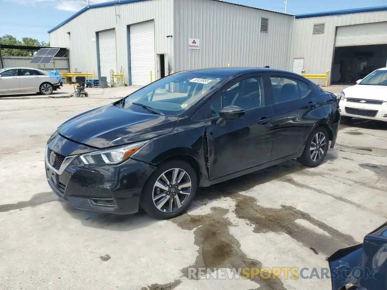 1 Photograph of a damaged car 3N1CN8EV5ML835444 NISSAN VERSA 2021