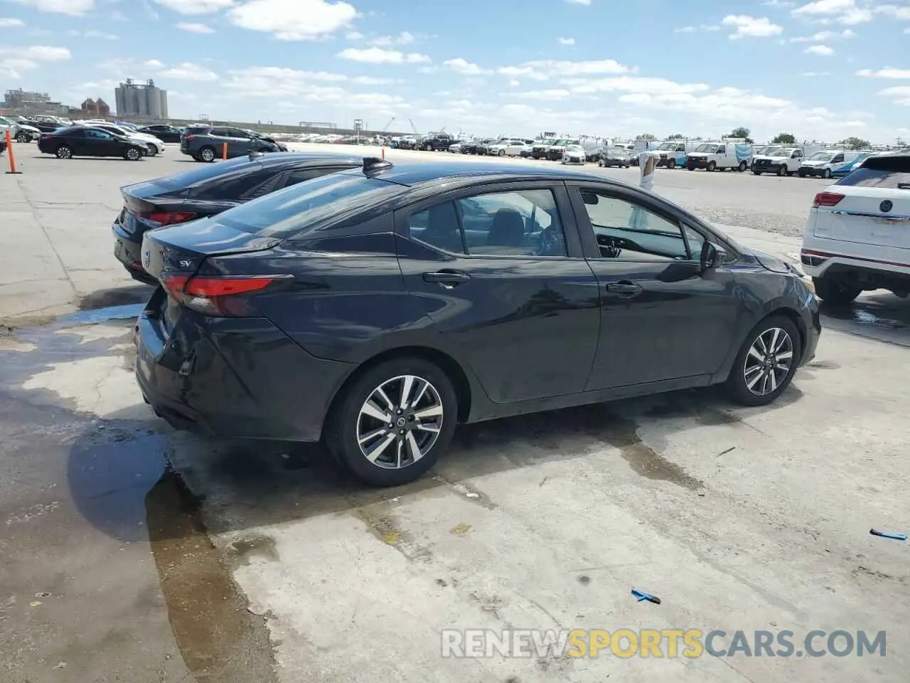 3 Photograph of a damaged car 3N1CN8EV5ML835444 NISSAN VERSA 2021