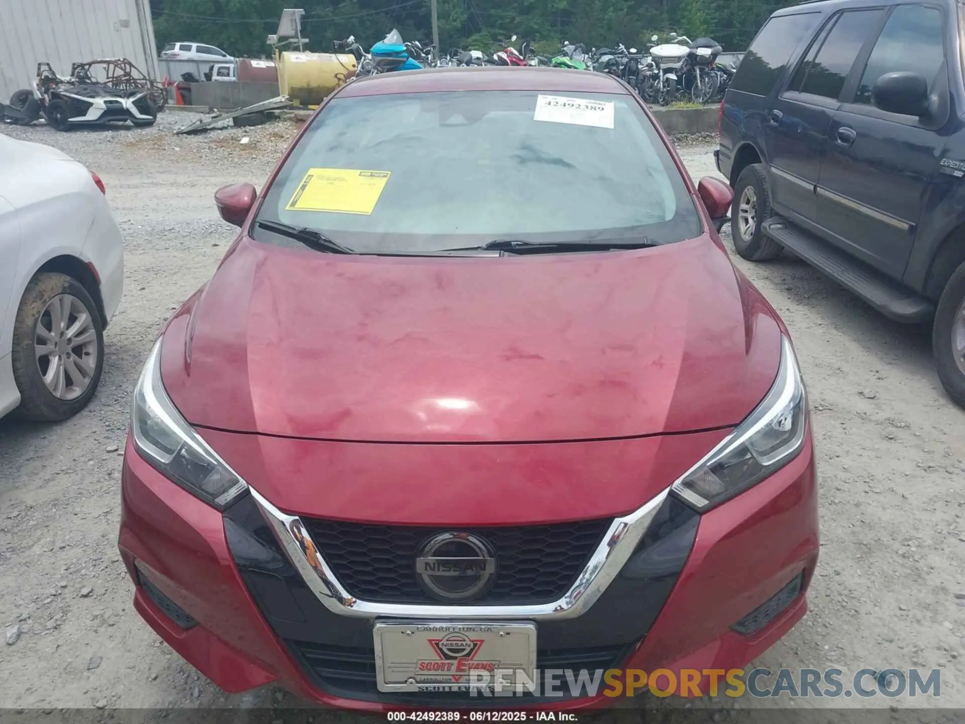 12 Photograph of a damaged car 3N1CN8EV5ML837145 NISSAN VERSA 2021