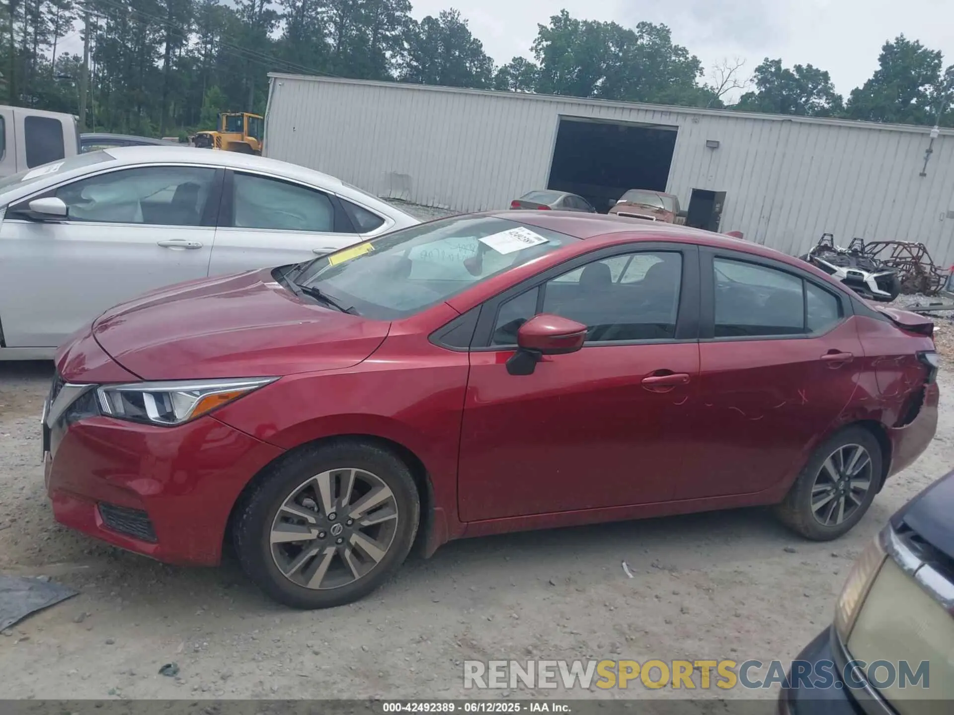 14 Photograph of a damaged car 3N1CN8EV5ML837145 NISSAN VERSA 2021
