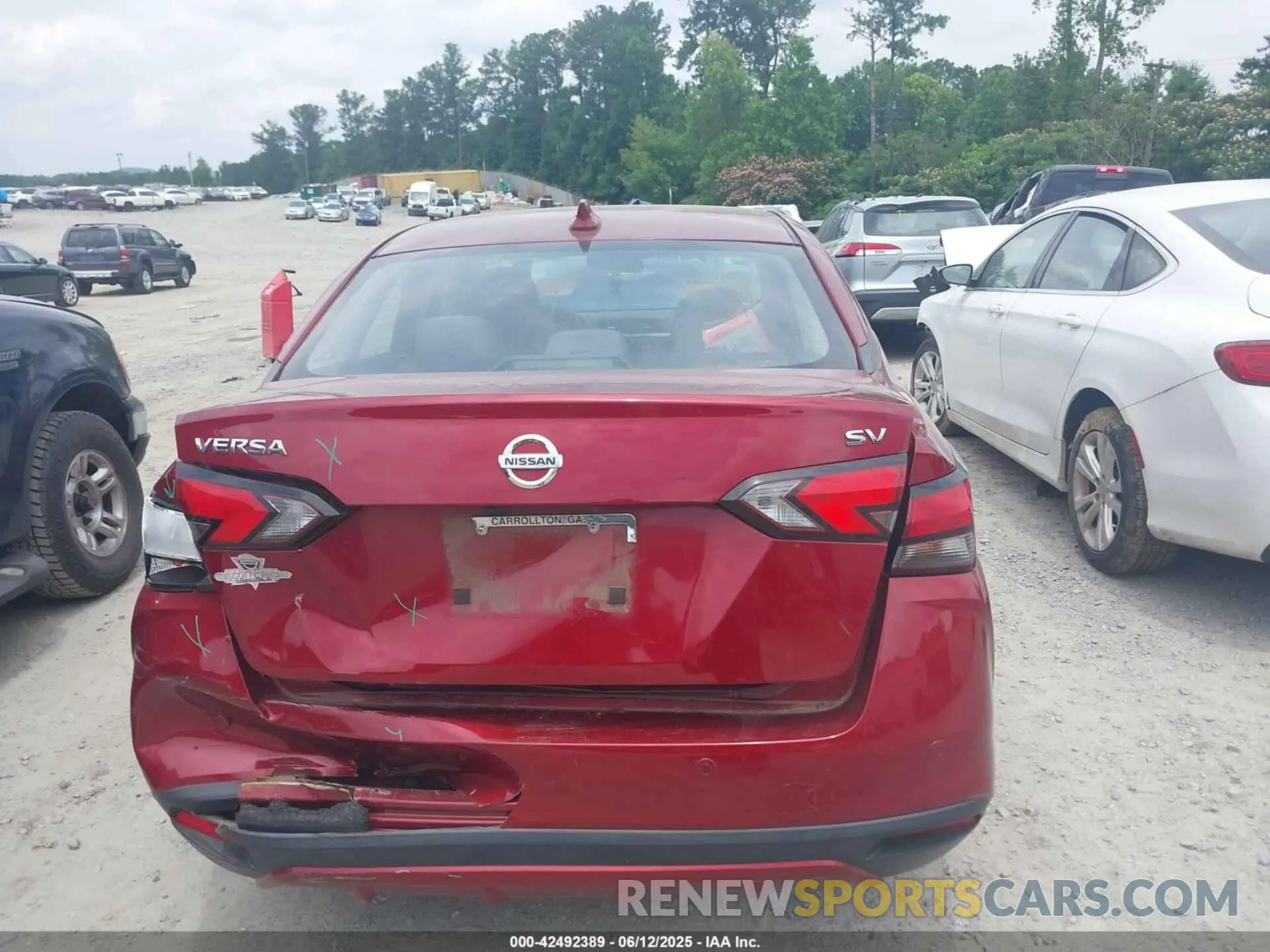 16 Photograph of a damaged car 3N1CN8EV5ML837145 NISSAN VERSA 2021