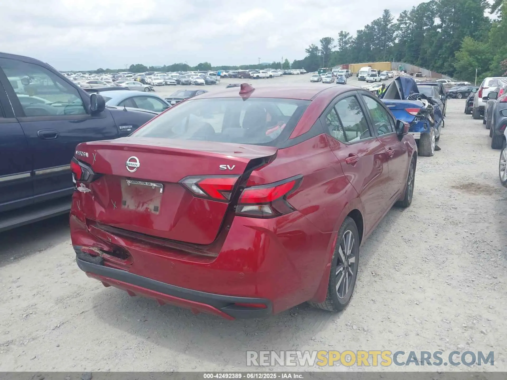 4 Photograph of a damaged car 3N1CN8EV5ML837145 NISSAN VERSA 2021