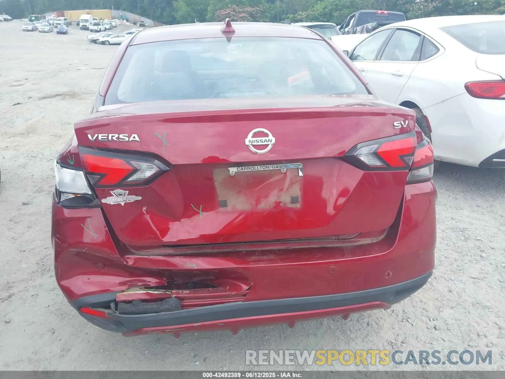 6 Photograph of a damaged car 3N1CN8EV5ML837145 NISSAN VERSA 2021