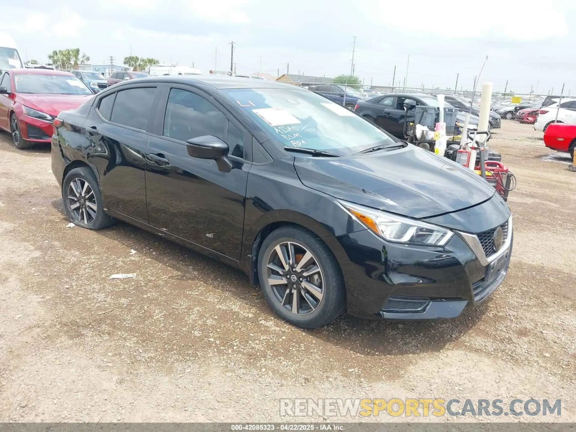 1 Photograph of a damaged car 3N1CN8EV5ML838408 NISSAN VERSA 2021