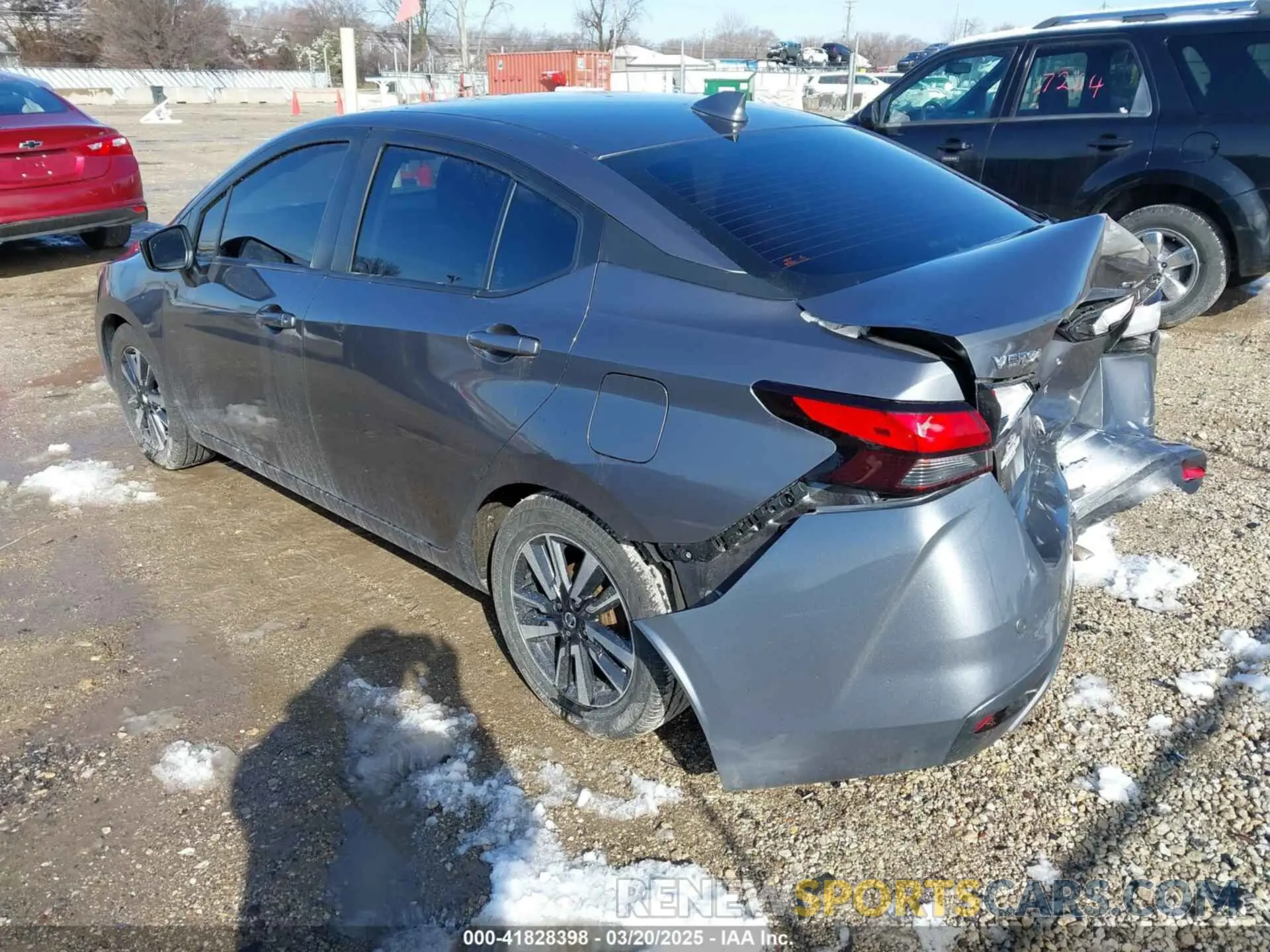 3 Photograph of a damaged car 3N1CN8EV5ML841504 NISSAN VERSA 2021
