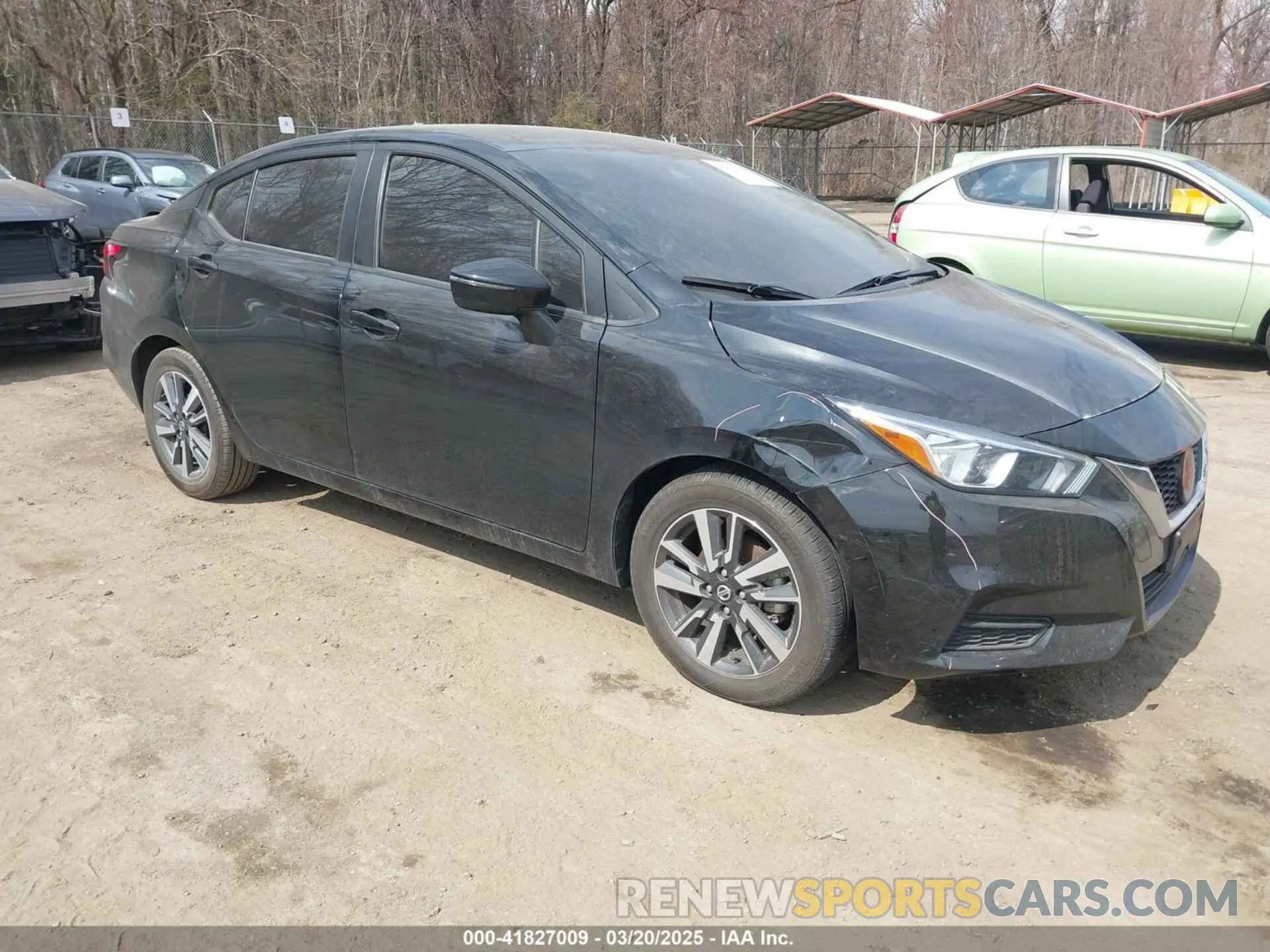 1 Фотография поврежденного автомобиля 3N1CN8EV5ML855547 NISSAN VERSA 2021