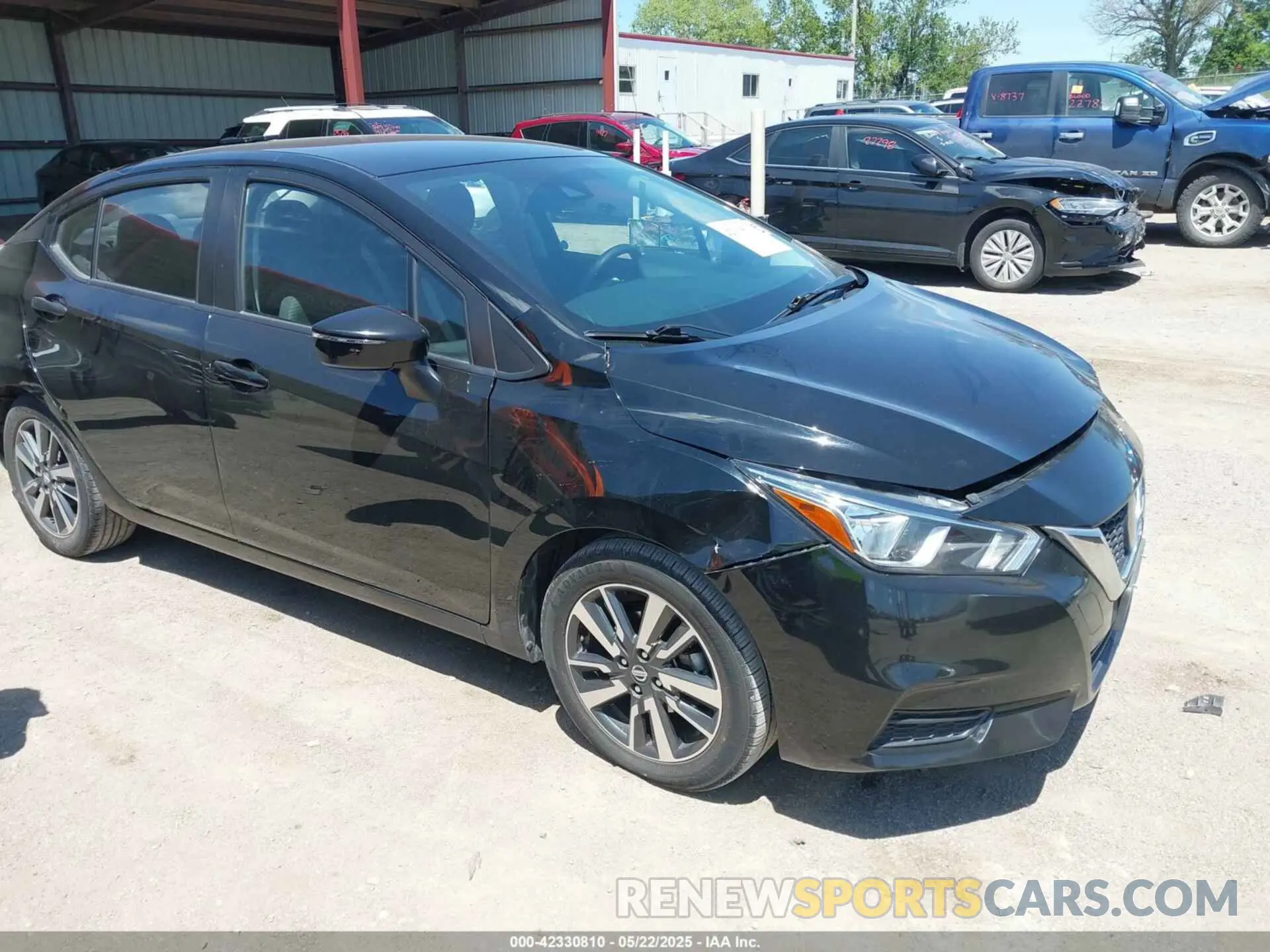 1 Photograph of a damaged car 3N1CN8EV5ML868007 NISSAN VERSA 2021