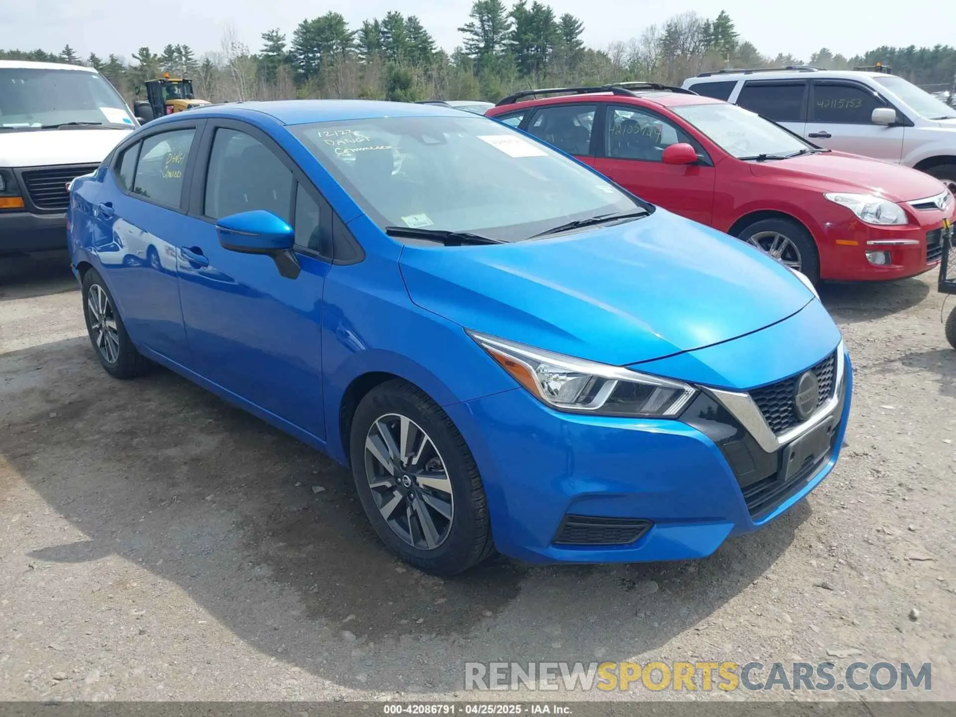 1 Photograph of a damaged car 3N1CN8EV5ML872963 NISSAN VERSA 2021
