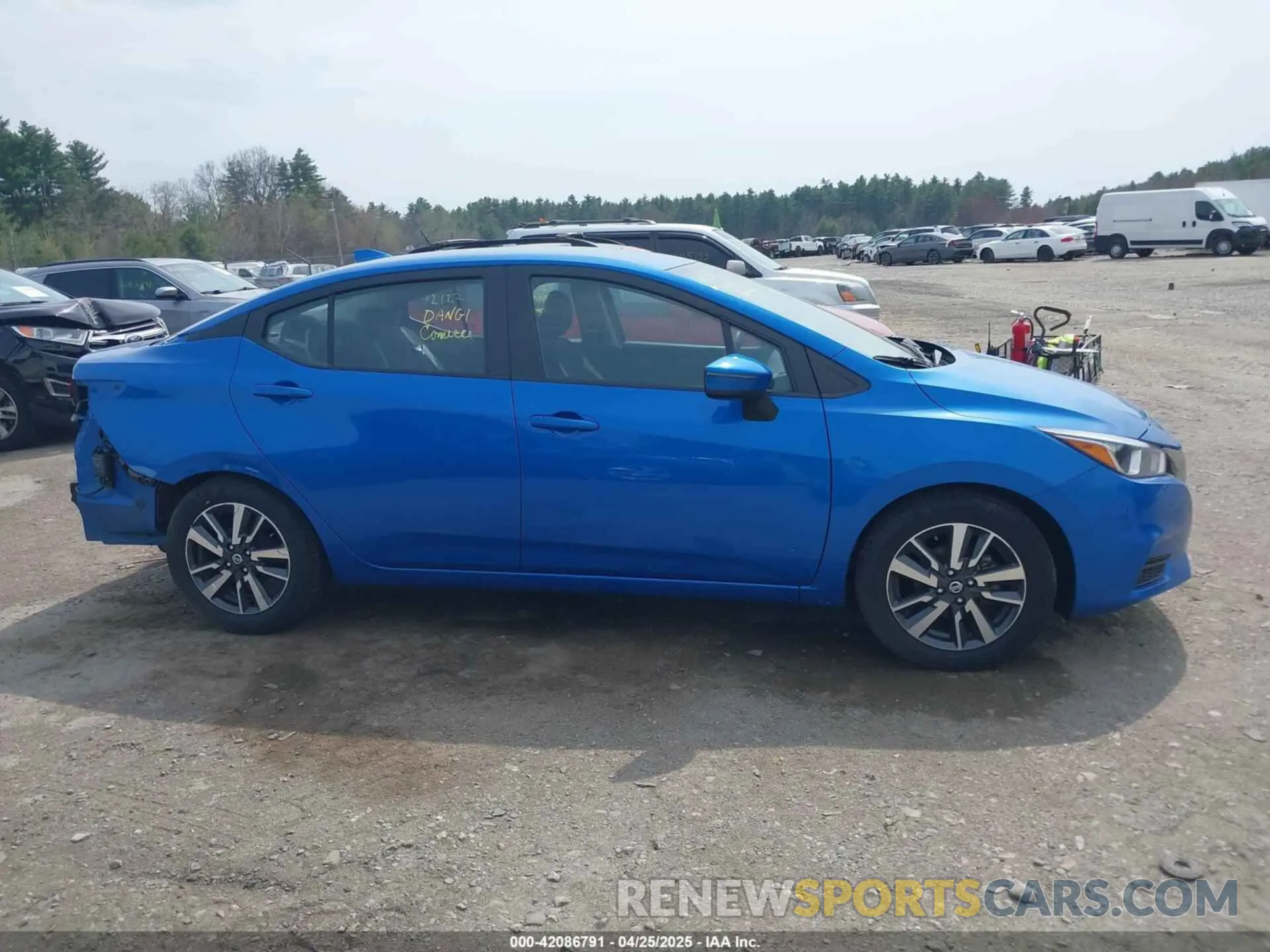 14 Photograph of a damaged car 3N1CN8EV5ML872963 NISSAN VERSA 2021