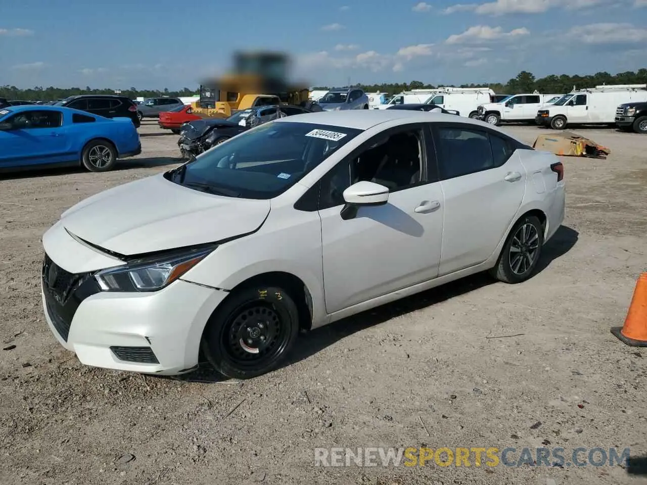 1 Фотография поврежденного автомобиля 3N1CN8EV5ML879413 NISSAN VERSA 2021