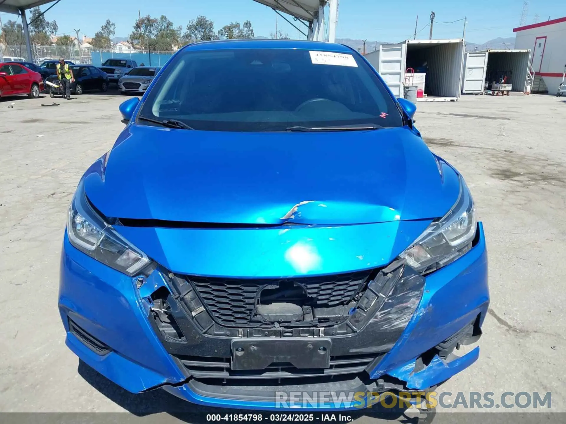 12 Photograph of a damaged car 3N1CN8EV5ML922468 NISSAN VERSA 2021
