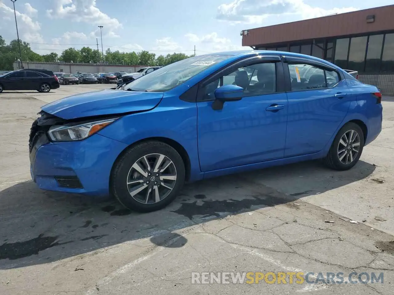 1 Фотография поврежденного автомобиля 3N1CN8EV6ML825750 NISSAN VERSA 2021