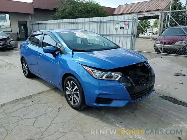 11 Фотография поврежденного автомобиля 3N1CN8EV6ML825750 NISSAN VERSA 2021