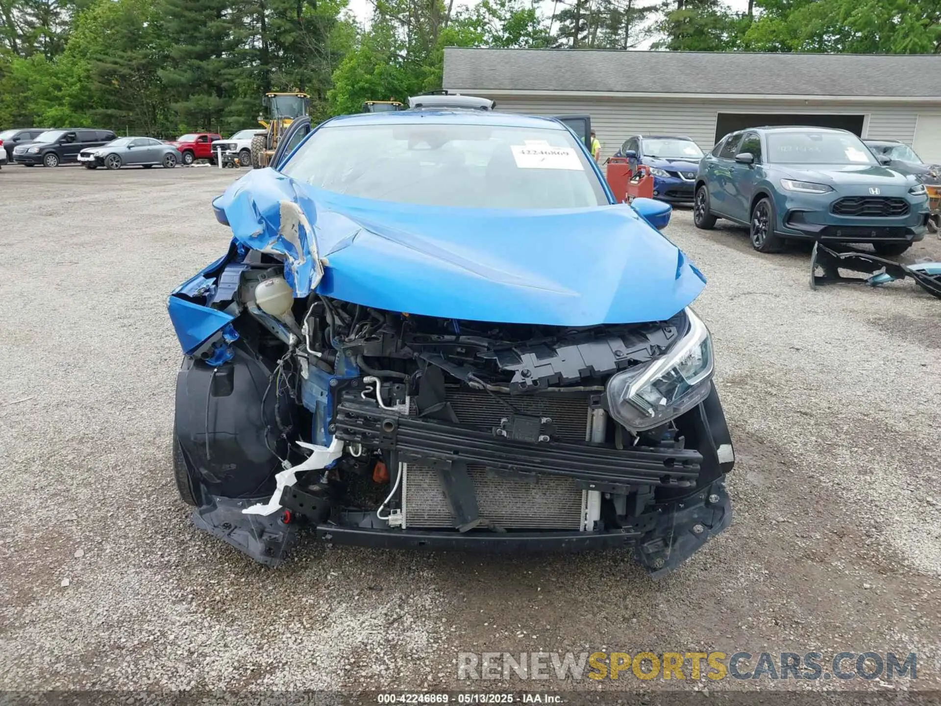 13 Photograph of a damaged car 3N1CN8EV6ML825795 NISSAN VERSA 2021