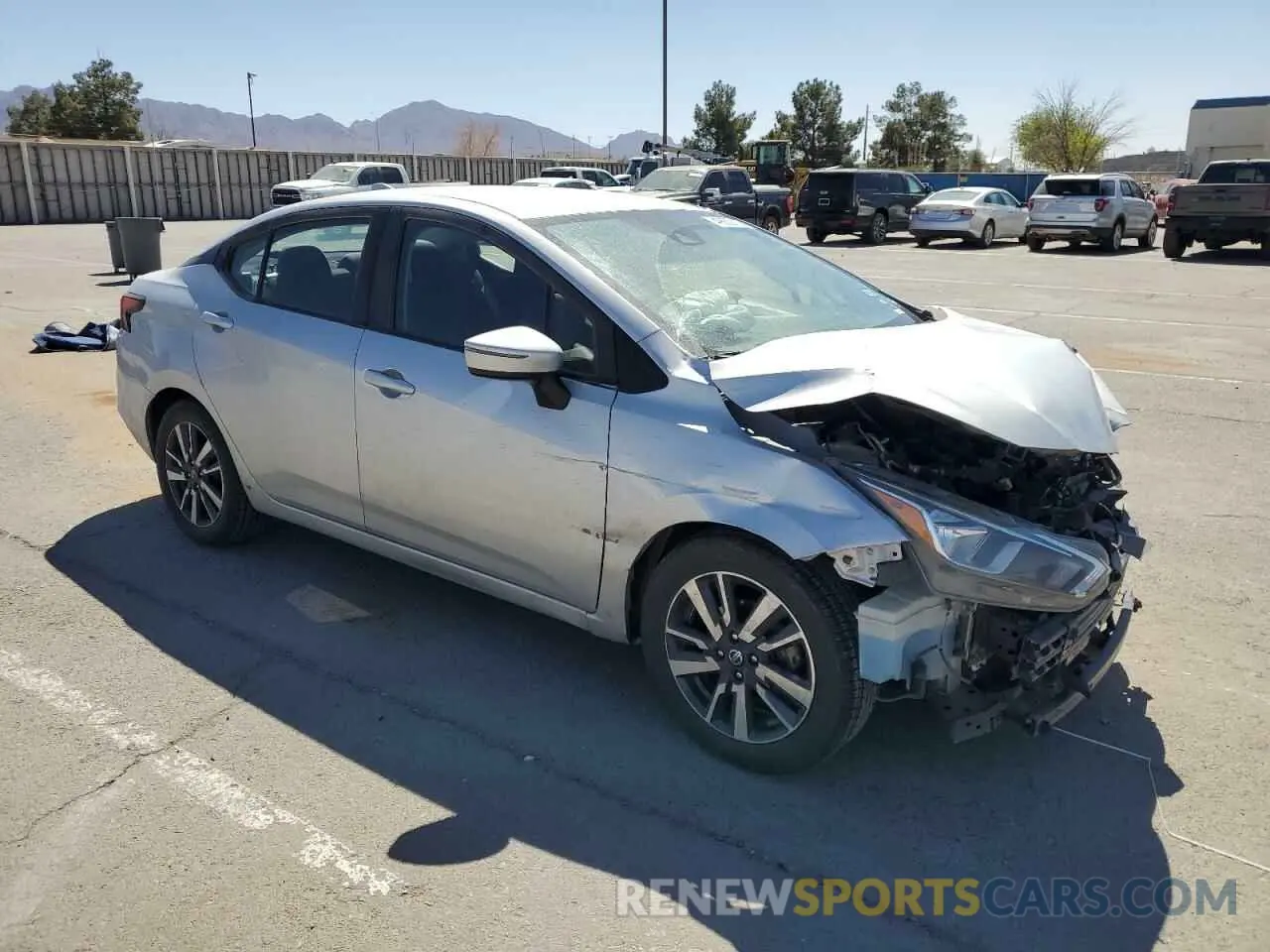 4 Photograph of a damaged car 3N1CN8EV6ML829541 NISSAN VERSA 2021