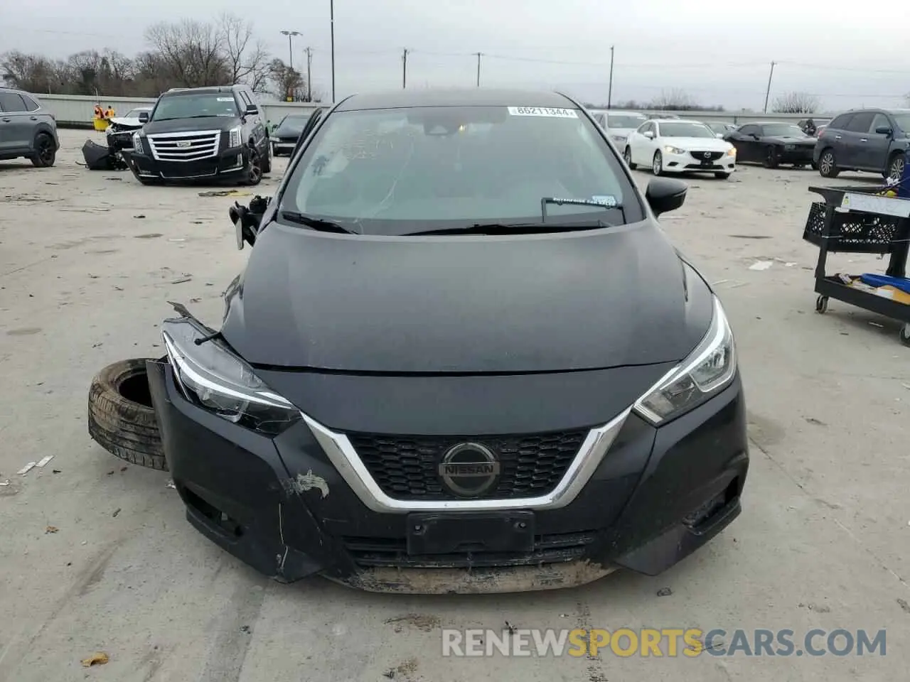 5 Фотография поврежденного автомобиля 3N1CN8EV6ML836294 NISSAN VERSA 2021