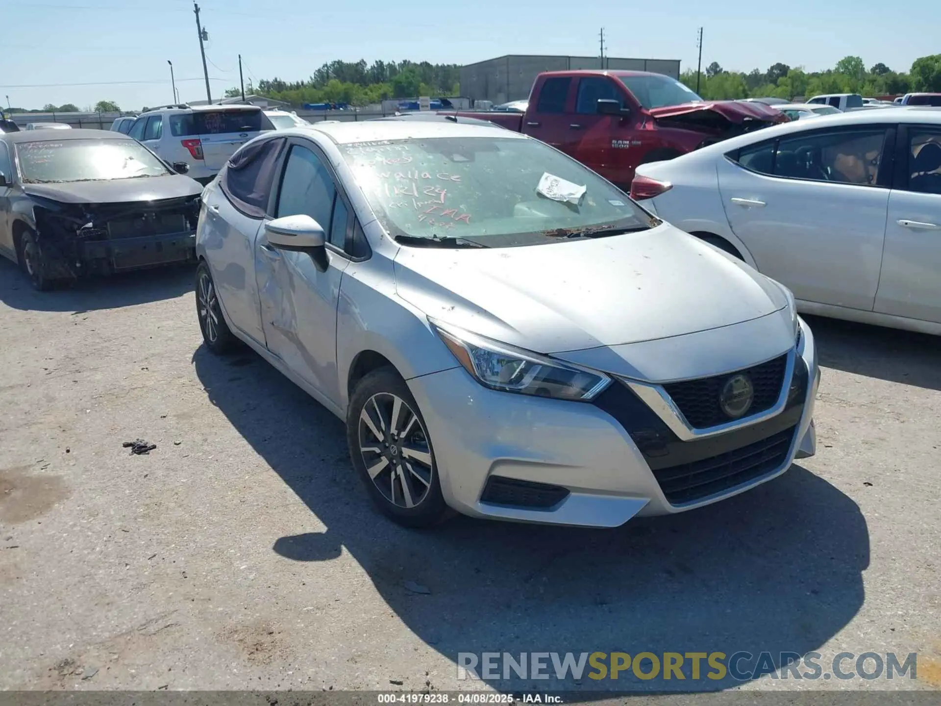 1 Фотография поврежденного автомобиля 3N1CN8EV6ML841608 NISSAN VERSA 2021