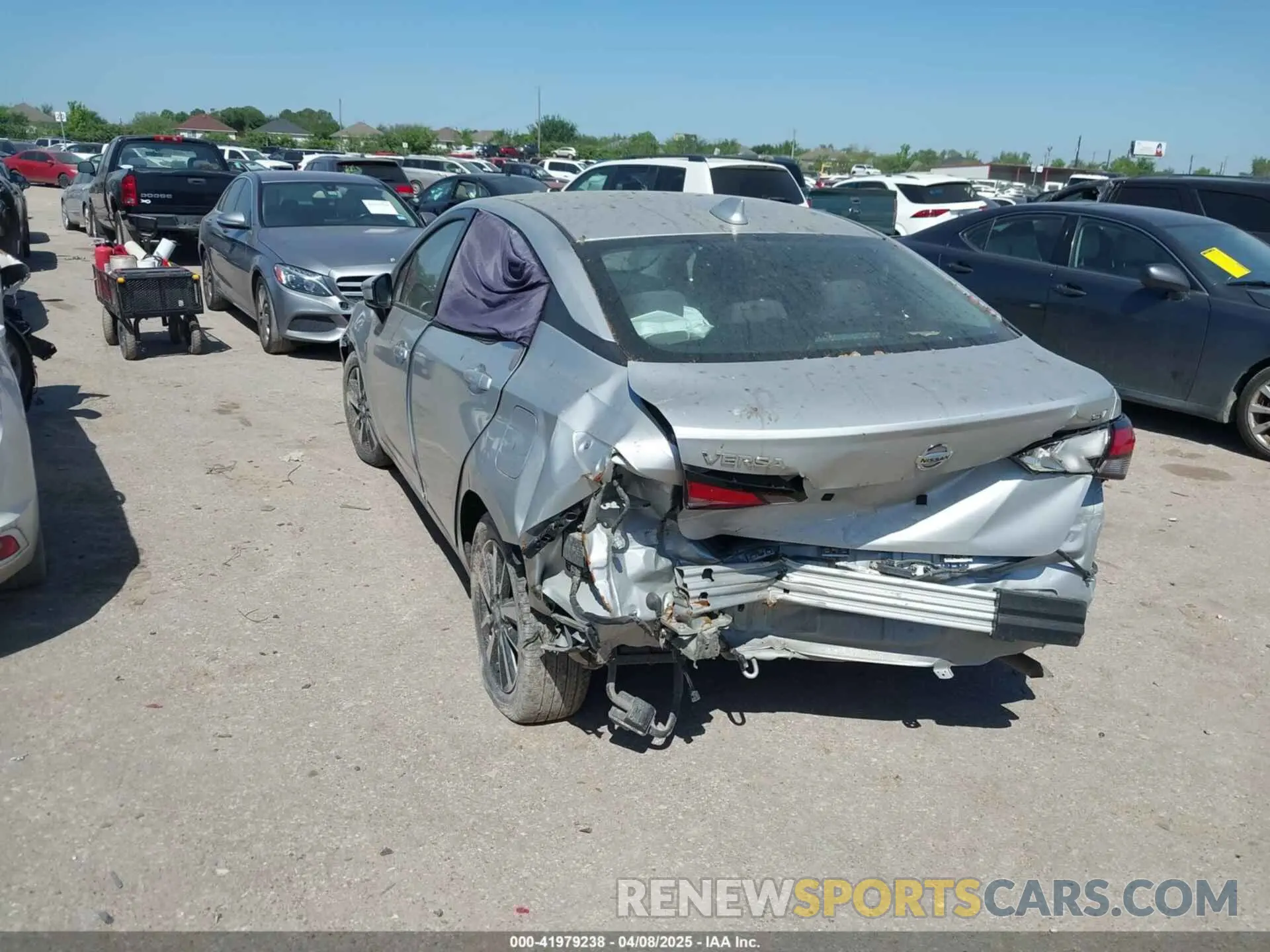 3 Фотография поврежденного автомобиля 3N1CN8EV6ML841608 NISSAN VERSA 2021