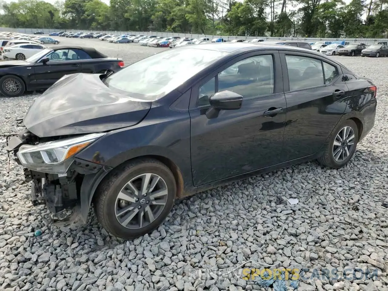 1 Фотография поврежденного автомобиля 3N1CN8EV6ML855573 NISSAN VERSA 2021