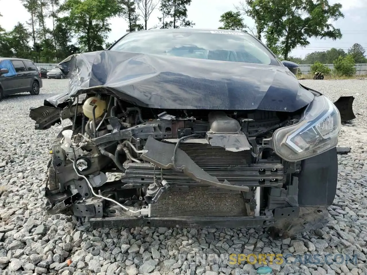 5 Фотография поврежденного автомобиля 3N1CN8EV6ML855573 NISSAN VERSA 2021