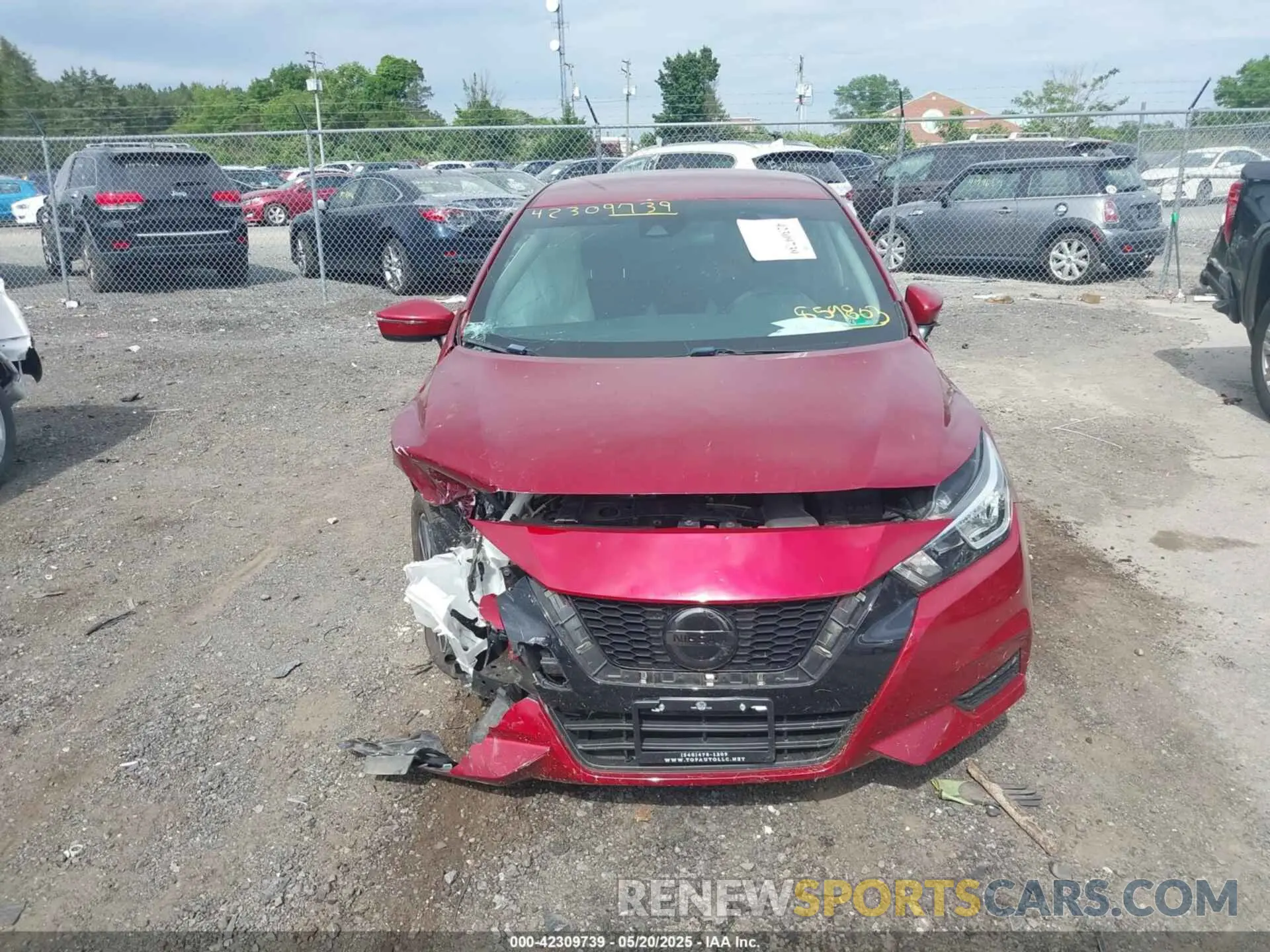 12 Photograph of a damaged car 3N1CN8EV6ML859803 NISSAN VERSA 2021