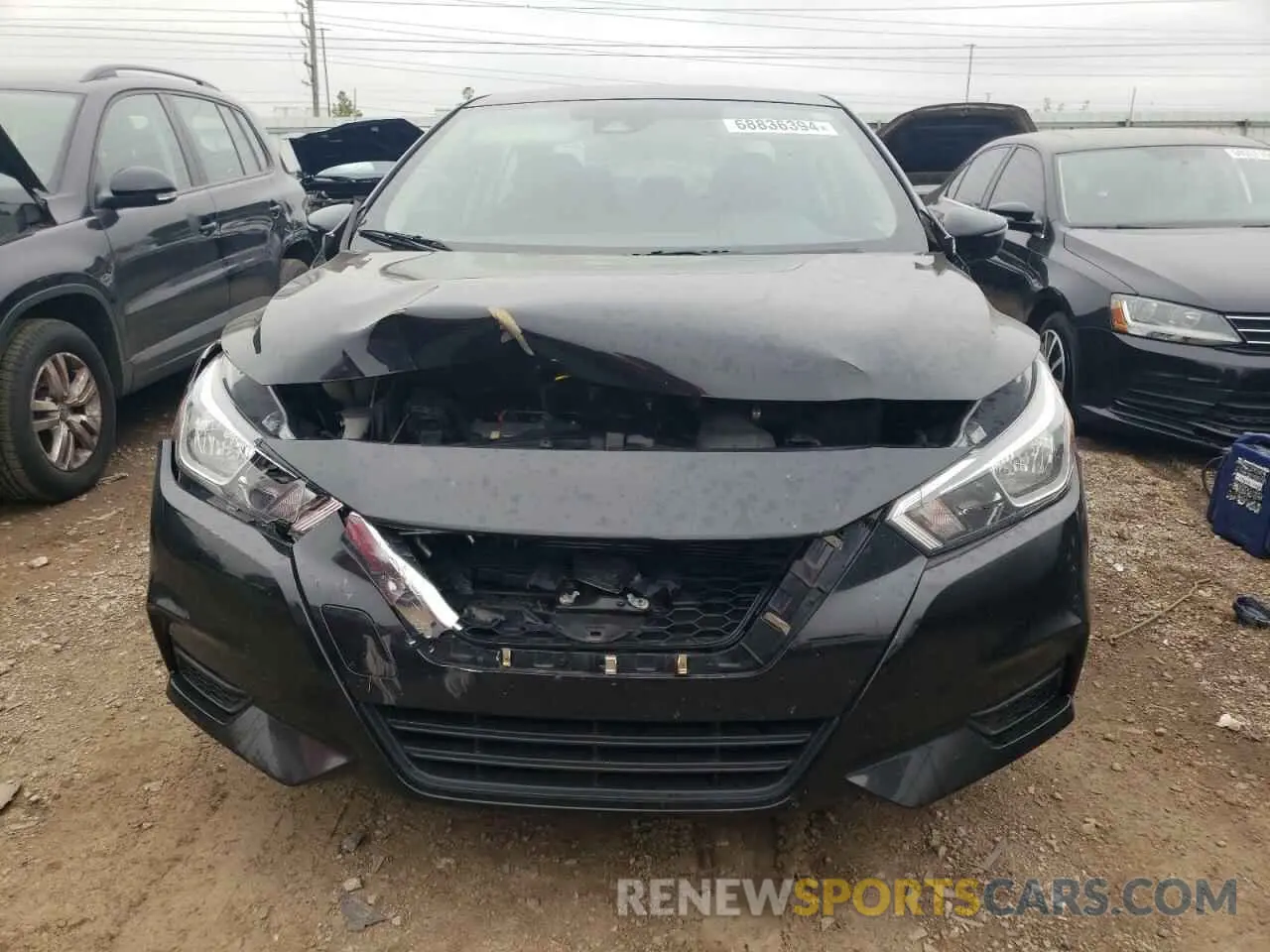 5 Фотография поврежденного автомобиля 3N1CN8EV6ML861552 NISSAN VERSA 2021
