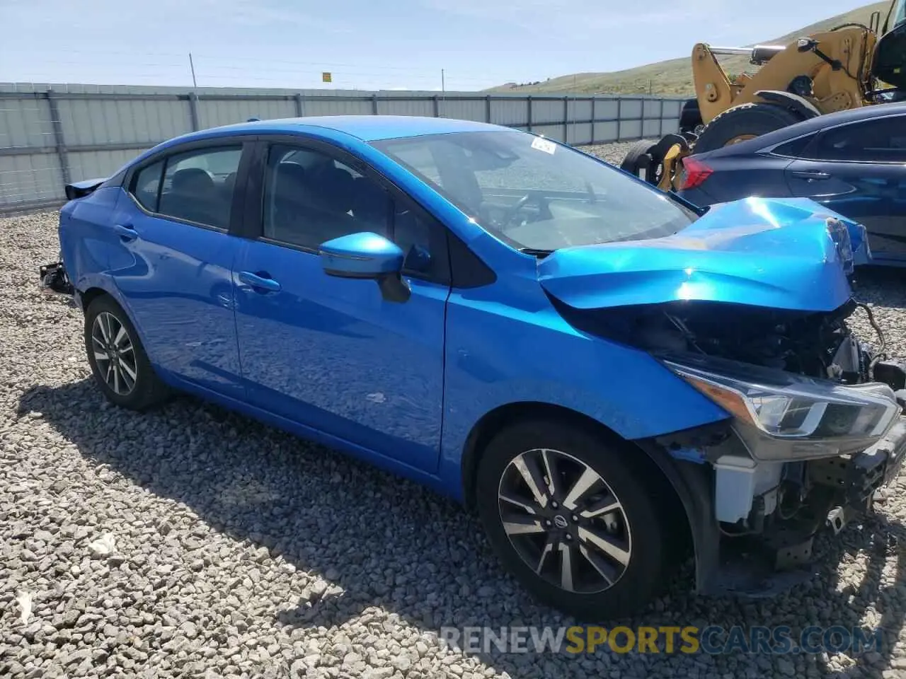 4 Photograph of a damaged car 3N1CN8EV6ML865567 NISSAN VERSA 2021