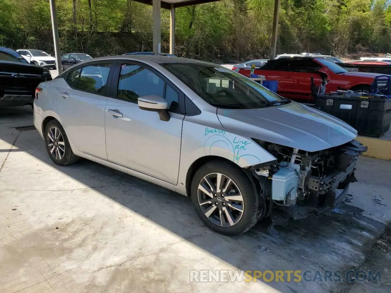 4 Photograph of a damaged car 3N1CN8EV6ML876682 NISSAN VERSA 2021
