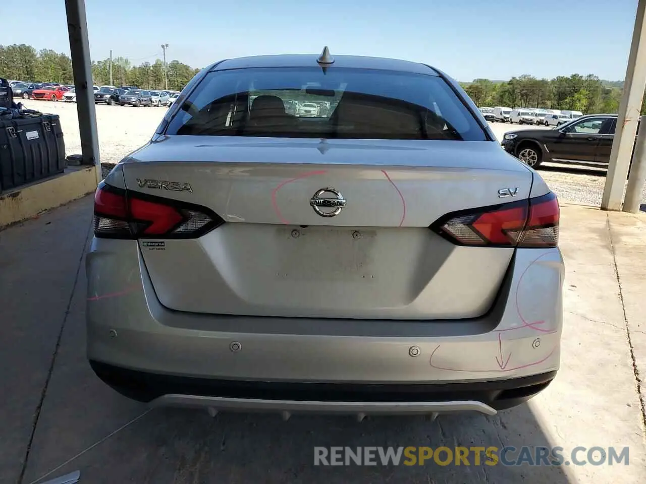 6 Photograph of a damaged car 3N1CN8EV6ML876682 NISSAN VERSA 2021